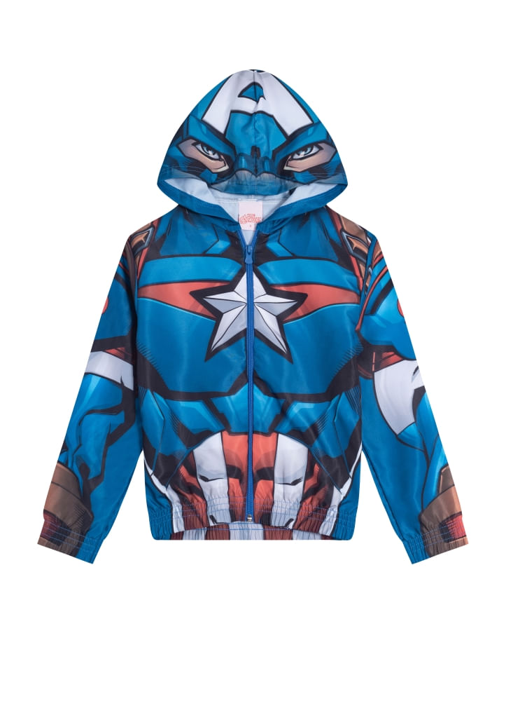 Jaqueta Infantil Microfibra Vingadores Brandili