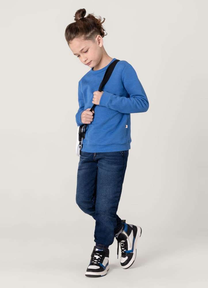 Moletom Infantil Masculina CalÃ§a Jogger Saruel Masculina Calça